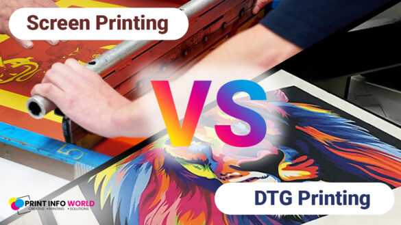 Difference Between DTG Printing & Screen Printing | Print Info World